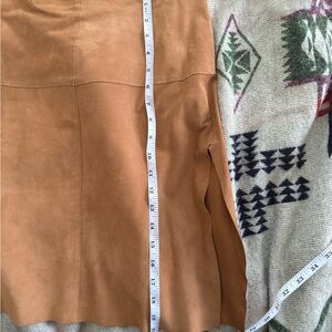 Dolce and Gabbana suede mini skirt